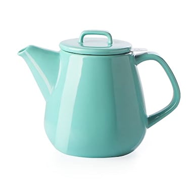 Sweejar 40oz Tea pot with Removable Stainless Steel InfuserDishwasher Safe Tea Pots for Loose TeaTea Pots with Infuser for Chrismas Women GiftTurquoise