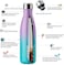 BJPKPK 17oz Insulated Water Bottles Stainless SteelSports Water Bottles Keep Cold for 24 Hours and Hot for 12 HoursBPA FreeGlitter Purple Green