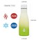 BJPKPK Insulated Water Bottle 12oz Small Stainless Steel Water Bottles Reusable Metal Thermal Keep Cold and HotElegant Green
