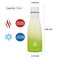 BJPKPK Insulated Water Bottle 12oz Small Stainless Steel Water Bottles Reusable Metal Thermal Keep Cold and HotElegant Green