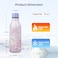 Konokyo Insulated Water Bottle with Strap18 oz Double Wall Stainless Steel Vacuum Bottles Metal Water FlaskDawn