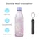 Konokyo Insulated Water Bottle with Strap18 oz Double Wall Stainless Steel Vacuum Bottles Metal Water FlaskDawn