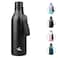 Konokyo Insulated Water Bottle with Strap25 oz Double Wall Stainless Steel Vacuum Bottles Metal Water FlaskBlack