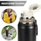 MUCR 750ml27 OZ Coffee Thermo with 3 cups Insulated Water Bottle Stainless Steel Vacuum Flask Set for Hot and Cold Drinks Gifts Box