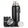 MUCR 750ml27 OZ Coffee Thermo with 3 cups Insulated Water Bottle Stainless Steel Vacuum Flask Set for Hot and Cold Drinks Gifts Box