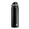 POWCAN 40 oz Insulated Water Bottle for Men PushButton Spout QuickFlip Straw Leakproof Cold for 24 Hrs Stainless Steel Large Water Bottle for Sports Camping Trips Outdoors Midnight Black