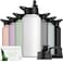 SIPX SipX 32 oz Insulated Water Bottle with 3 Lids Leakproof Stainless Steel Triple Insulated Cold 24 HoursHot 12 Hours Durable Bottle for School Gym Travel White