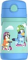 THERMOS Thermos Baby 10 oz Stainless Steel Bottle with popup straw Bluey
