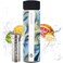 GROSCHE Chicago EXTRA LONG INFUSER 450 ml 152 fl Oz SOFT TOUCH Saturn Tea and Fruit Infuser Water Bottle Double Walled Vacuum Insulated Stainless Steel Flask Hot Cold Tea Infuser Bottle