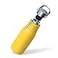PHILIPS Philips Water GoZero UV SelfCleaning Smart Water Bottle Vacuum Stainless Steel Insulated Water Bottle with Handle Doublewall Auto Cleaning Keep Drink Hot or Cold BPA Free Yellow 20 oz