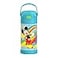 THERMOS FUNTAINER Water Bottle with Straw 12 Ounce Kids Stainless Steel Vacuum Insulated Water Bottle with Lid Mickey Mouse