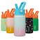 BJPKPK Insulated Water Bottle with Straw Lid 15 oz Stainless Steel Metal Water Bottles Reusable Leak Proof BPA Free Thermo Flask Cups Marshmallow