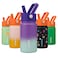 BJPKPK Insulated Water Bottle with Straw Lid 15 oz Stainless Steel Metal Water Bottles Reusable Leak Proof BPA Free Thermo Flask Cups Lavender