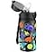 GOPPUS Kids Water Bottle Straw Lid 14 Oz Stainless Steel Travel Bottle Double Wall Vacuum Leak Proof Kids Cup for School Boys GirlsSpace dinosaur