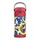 THERMOS FUNTAINER Water Bottle with Straw 12 Ounce Kids Stainless Steel Vacuum Insulated Water Bottle with Lid Sonic the Hedgehog