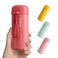Exllena Mini Water Bottle 5oz Small Insulated Water Bottle for HotCold Drinks Water Bottle Purse with Carry Handle 100 Leakproof Perfect for School TravelCoral Red
