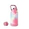 Simple Modern Trek Pivot Half Gallon Water Bottle Jug with Handle Boot Interchangeable Straw Chug Lids Large Insulated Stainless Steel Sports Camping Outdoors 64oz Kaleidoscope