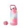 Simple Modern Trek Pivot Half Gallon Water Bottle Jug with Handle Boot Interchangeable Straw Chug Lids Large Insulated Stainless Steel Sports Camping Outdoors 64oz Kaleidoscope