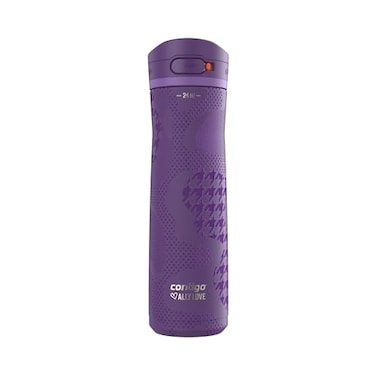 Contigo x Ally Love Jackson Chill 20 Stainless Steel Spill Proof Water Bottle with AutoPop Lid BPA Free 24oz Violet