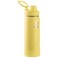 Takeya Actives Insulated Stainless Steel Water Bottle with Spout Lid 18 Ounce Canary