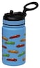 MIRA 12 oz Small Insulated Water Bottle for Cold Drinks LeakProof Stainless Steel with Straw Lid for Travel Hiking Gym Racecar