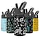 BJPKPK Water Bottle with Straw Lid 15 oz Insulated Water Bottle Stainless Steel Metal Water Bottles Reusable Leak Proof BPA Free Thermo Flask Cups Space Traveller