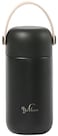 YERBAM Yerbam 55oz Mini Tumbler Stainless Steel Vacuum Insulated Water Bottle Double Wall Thermos Flask Small Size BPA Free Leakproof black
