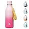 Konokyo Insulated Water Bottle with Strap18 oz Double Wall Stainless Steel Vacuum Bottles Metal Water FlaskCherry