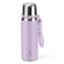 GIOGD Stainless Steel thermo Bottles with cup 700ml237oz Vacuum Insulated Bottle for hot and cold coffee drink water thermo flask with cupPurple700ml
