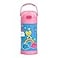 THERMOS FUNTAINER Water Bottle with Straw 12 Ounce Kids Stainless Steel Vacuum Insulated Water Bottle with Lid Sketchbook