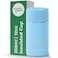 frank green Ceramic Reusable Cup Travel Coffee Mug Stainless Steel Coffee Cup Insulated Tumbler Push Button Lid 12oz Sky Blue