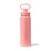 ThermoFlask Insulated Water Bottle with Spout Lid 24 oz Sunkissed Coral Leakproof Stainless Steel Water Bottle for Cold Hot Drinks Travel Daily Hydration