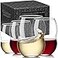 Dasher Products Unbreakable Plastic Stemless Wine Glasses 18 oz 100 Tritan Proprietary Anti Slip Design BPA Free Dishwasher Safe Shatterproof Heavy Duty Base and Extra Thick Glassware Tumblers Set of