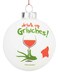 Tree Buddees Drink Up Funny Wine Glass Bulb Ornament