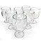 Lily's Home Lilys Home Unbreakable Plastic Wine Glasses Set of 8 12 oz Shatterproof Stackable Tumblers Reusable BPA Free Goblets for Indoor and Outdoor Use Made in Taiwan Clear