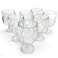 Lily's Home Lilys Home Unbreakable Plastic Wine Glasses Set of 8 12 oz Shatterproof Stackable Tumblers Reusable BPA Free Goblets for Indoor and Outdoor Use Made in Taiwan Clear