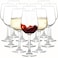 HAKEEMI Fully Tempered Wine Glasses set of 12 12 oz Durable Red Wine Glasses for Wedding Party Dishwasher Safe