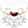 HAKEEMI Fully Tempered Wine Glasses set of 12 12 oz Durable Red Wine Glasses for Wedding Party Dishwasher Safe