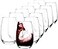 CZUMJJ Stemless Wine Glasses Set of 12 Clear Red White Wine Glass for Party Wedding Anniversary 13 Oz