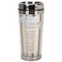 Dicksons Retirement Blessings Brown Stripes 16 Oz Stainless Steel Insulated Travel Mug with Lid