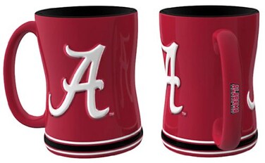 Boelter Brands Alabama Crimson Tide 15 oz Relief Mug Cardinal