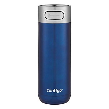 Contigo Luxe VacuumInsulated Stainless Steel Thermal Travel Mug 16 Ounces Monaco