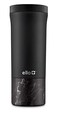 Ello Miri 16oz Vacuum Insulated Stainless Steel Travel Mug LeakProof Slider Lid Keeps Hot for 5 Hours Perfect for Coffee or Tea BPAFree Fits Most Cupholders Holiday Gift Black