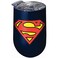 Spoontiques Superman Logo Stainless Tumbler 16 ounces