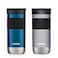 Contigo Byron 20 Snapseal Insulated Stainless Steel Travel Mug with Grip 2pack 16oz Blueberry Satin Gold Morel