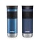 Contigo SNAPSEAL Insulated Stainless Steel Travel Mug with Grip 20oz Blue Corn Transparent Satin Midnight Berry