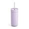 Fellow 16 oz Carter Cold Tumbler SpillResistant Straw LidStainless Steel VacuumInsulated Cup with Ceramic Interior and Reusable Straw for Cold DrinksFits Cup HoldersDishwasher SafePeri Twinkle