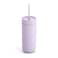 Fellow 16 oz Carter Cold Tumbler SpillResistant Straw LidStainless Steel VacuumInsulated Cup with Ceramic Interior and Reusable Straw for Cold DrinksFits Cup HoldersDishwasher SafePeri Twinkle