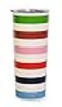 kate spade new york Cute Stainless Steel Mug 24 Ounce Travel Tumbler Double Wall Insulated Cup with Lid Adventure Stripe