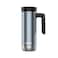 Contigo Superior 20 Stainless Steel Travel Mug with Handle LeakProof Lid DoubleWall Insulation for Hot Cold Beverages 20oz Dark Ice Ideal for Commuting and Travel